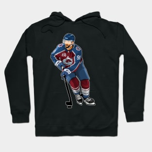 Nazem Kadri #91 Skates Hoodie